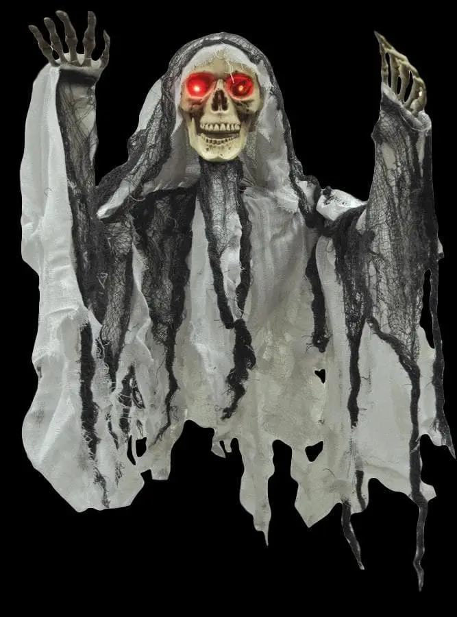 Morris "Skeleton Reaper" Hanging Halloween Decoration 3 Morris "Skeleton Reaper" Hanging Halloween Decoration