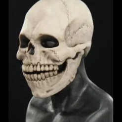 CFX "Skull Hood" Silicone Mask -The Horror Dome Store skull hood silicone halloween mask 20360422785