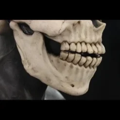 CFX "Skull Hood" Silicone Mask -The Horror Dome Store skull hood silicone halloween mask 20360423297