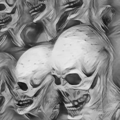 The Horror Dome Skull Poster -The Horror Dome Store skull version 2 poster 29927550713904 4183c78b faaf 4c98 9143 822ca25b50b3