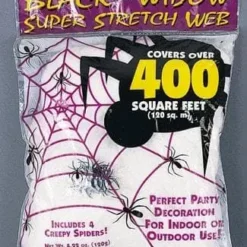Morris "Spider Web Bag - 400 Sqft" Haunted House Decoration