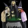 Morris "Stitchwick Sisters" Electric Animated Halloween Witch Prop