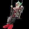 Morris "Swinging Chuckles Clown" Electric Animated Halloween Prop