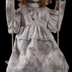 Morris "Swinging Decrepit Doll" Electric Animated Halloween Prop