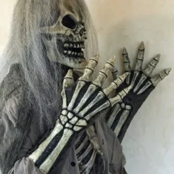 The Horror Dome Skeletal Remains HD Studios Pro Costume -The Horror Dome Store tomb raider skeleton hd studios pro halloween costume 7250251546672