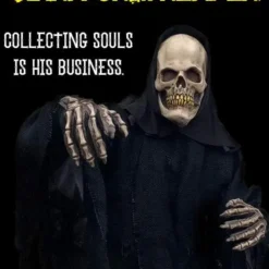 The Horror Dome "Ultra Grim Reaper" HD Comfort Costume -The Horror Dome Store ultra grim reaper hd studios comfort fit halloween costume 14335795396656