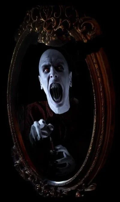 Night Frights Vampire Haunted Mirror Professional Animated Halloween Decoration 4 Night Frights Vampire Haunted Mirror Professional Animated Halloween Decoration - Image 2