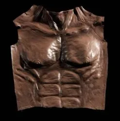 Morris "Werewolf Chest Plate - Brown" Halloween Costume Accessory