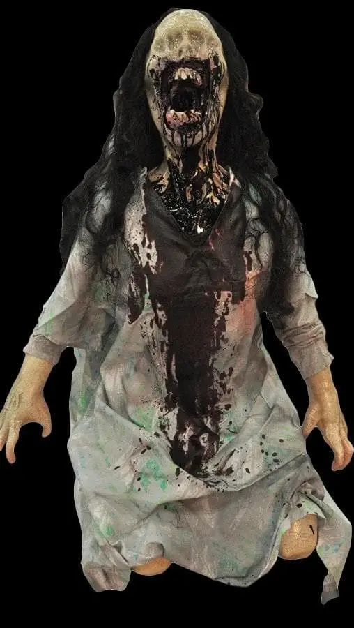Distortions "Wretched" Animated Zombie Halloween Prop 3 Distortions "Wretched" Animated Zombie Halloween Prop