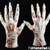 The Horror Dome "Zombie Skeleton Hands" Halloween Costume Gloves 1 The Horror Dome "Zombie Skeleton Hands" Halloween Costume Gloves -The Horror Dome Store zombie skeleton hands halloween costume gloves 28753487855664