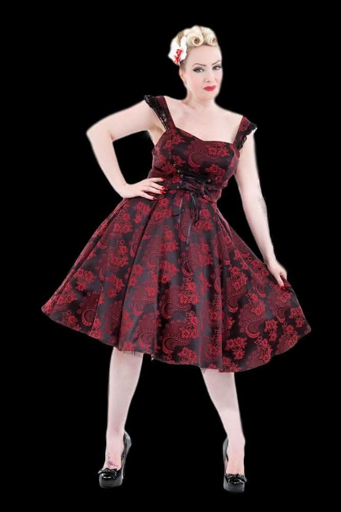 The Horror Dome Store -The Horror Dome Store gothic ghoul dress in red hd studios hollywood halloween costume 14209922334768